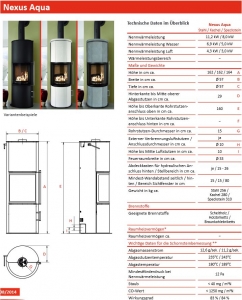 Koppe Nexus Aqua 11,2 kW, Kachel weiß glänzend